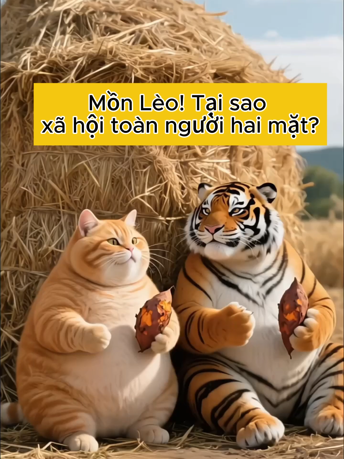 Mồn Lèo và Anh Hổ chém gió phần tiếp #mèohàihước #mồnleocute #meocam #mèocute #trend2025 #mồnlèo #mèo