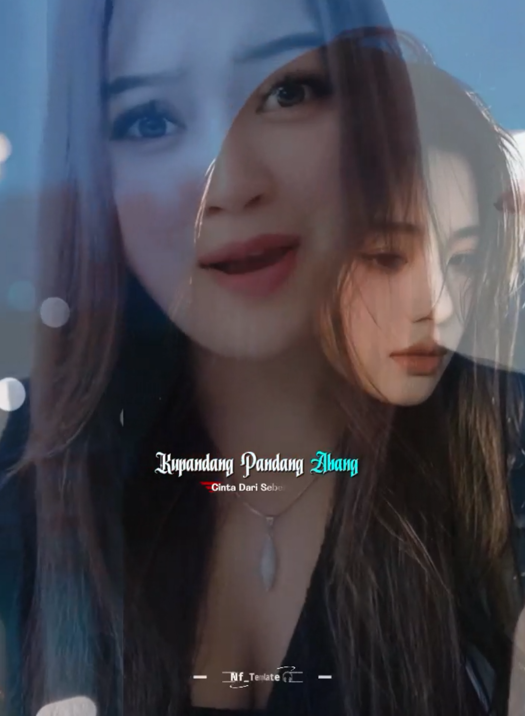 Kupandang pandang abang dari seberang.. #cintadariseberang #CapCut #liriklagu #fyp 