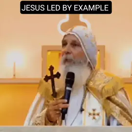 Jesus led by example. #jesus #christiantikok #bible #God #jesuslovesyou #bishopmarmariemmanuel #orthodoxchristian 