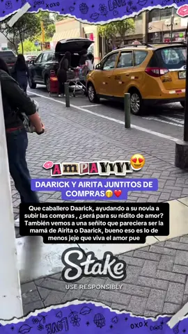 Lindos los tortolitos😍 #ypf #airita #daarick #ampay #compras 