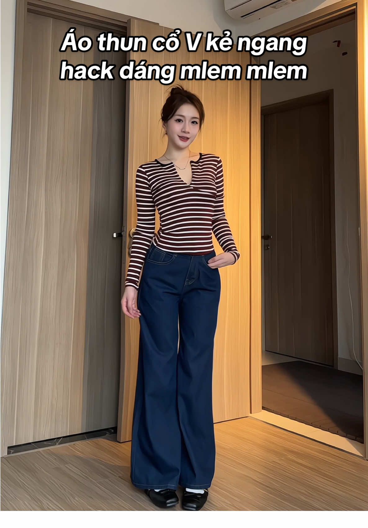 Lên dáng mlem nha🫣😋 #henioimacgi #xuhuong #fitcheck #OOTD #viral 