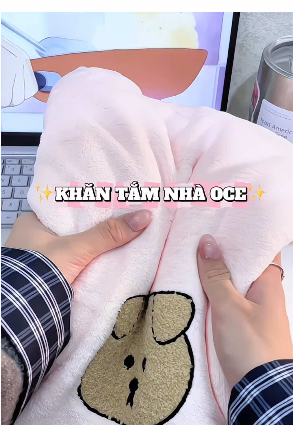 3 tháng nên thay khăn tắm một lần nha mí pà uii😽 #khantamlongcuu #oce #ocevietnam #thamhutnuoc 