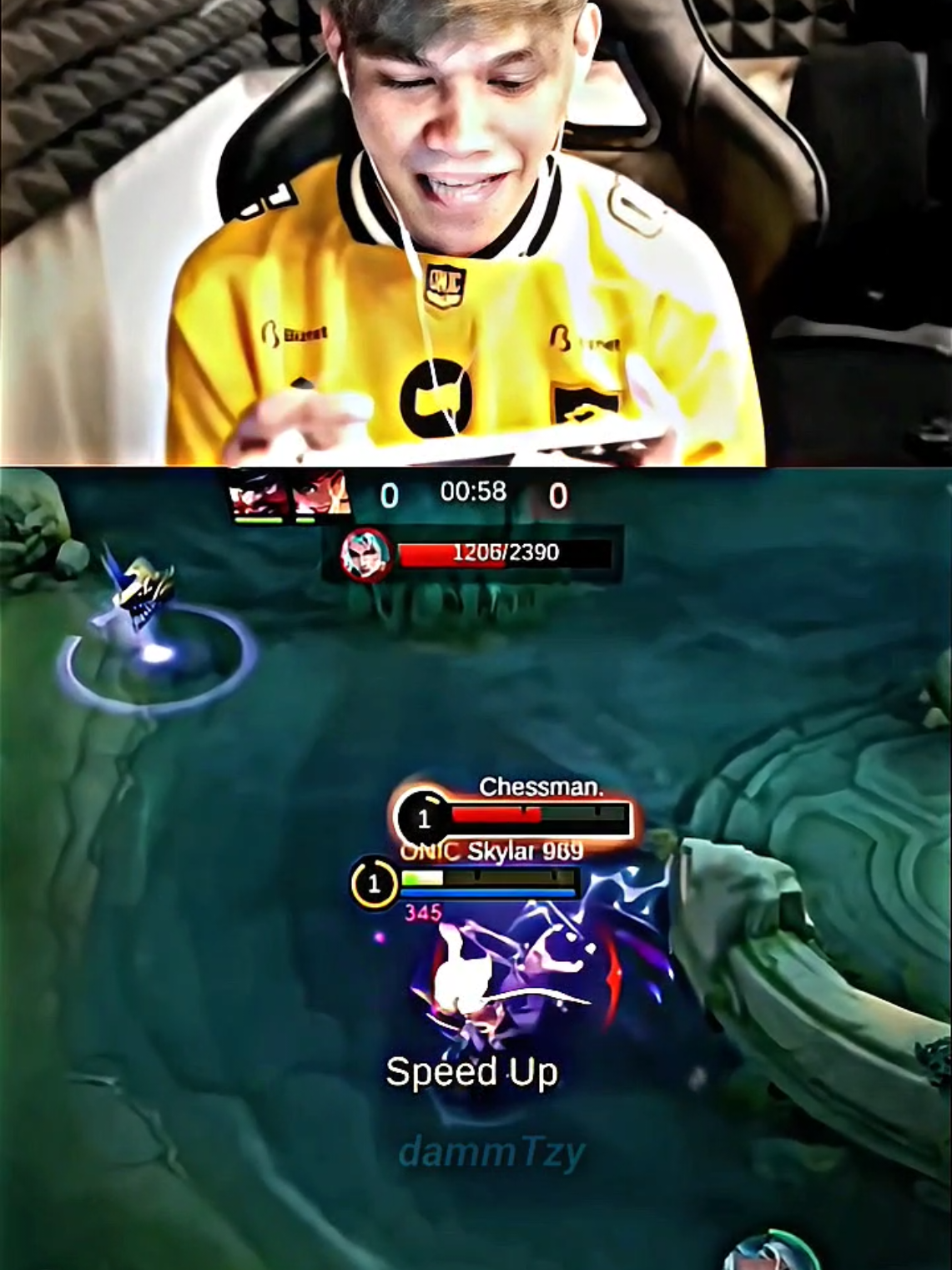 Goat KarlTzy kena outplay prince Skylar 🥶 #karltzy #skylar #MLBB9TH #MLBB 