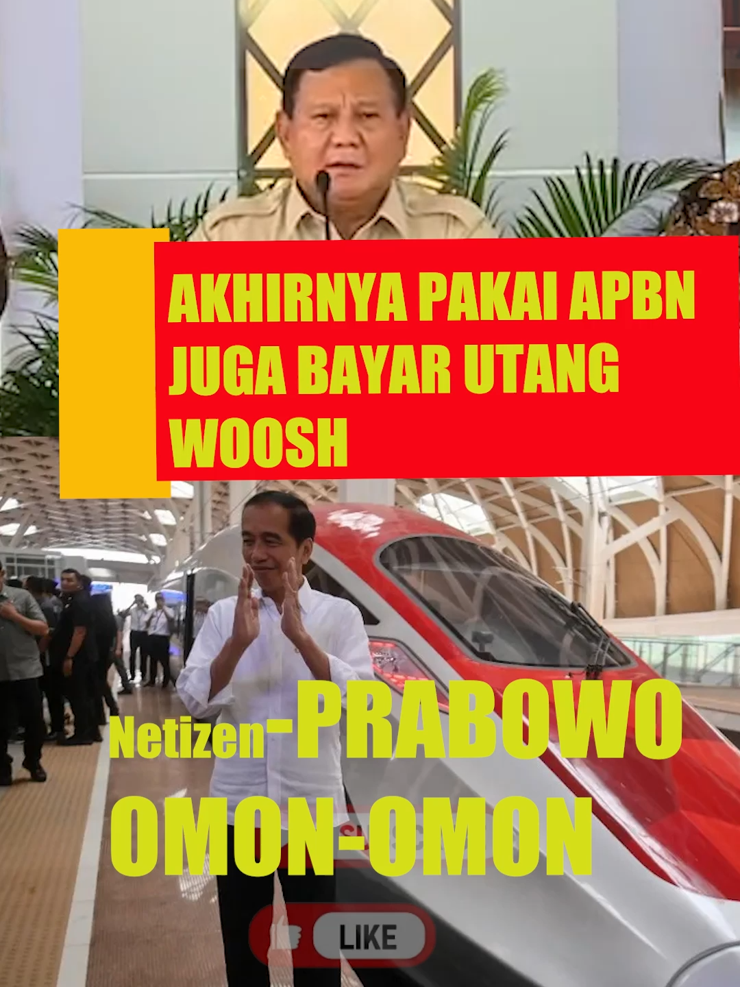 Akhirnya Pakai APBN Juga Bayar Hutang!#politikindonesia #politik #jokowi