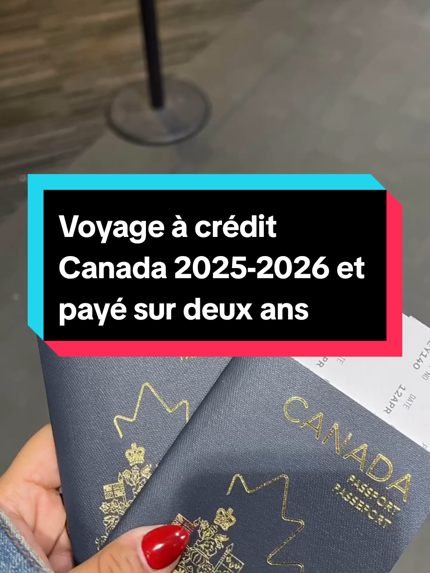 Voyage à crédit Canada 2025-2026 et payé sur deux ans#agriculture  #elevage  #liberté  #travail  #construction 