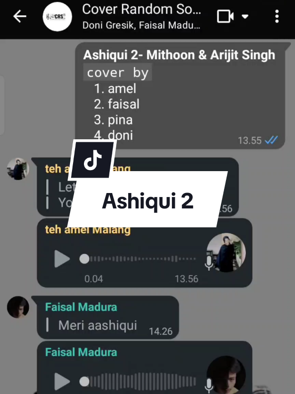 cover full by @amelhyuga_ @faisal02u @_pinuyyyy @doniae212  #ashiqui2 #arijitsingh #masukberandafyp #coverrandomsong #fyppppppppppppppppppppppp 