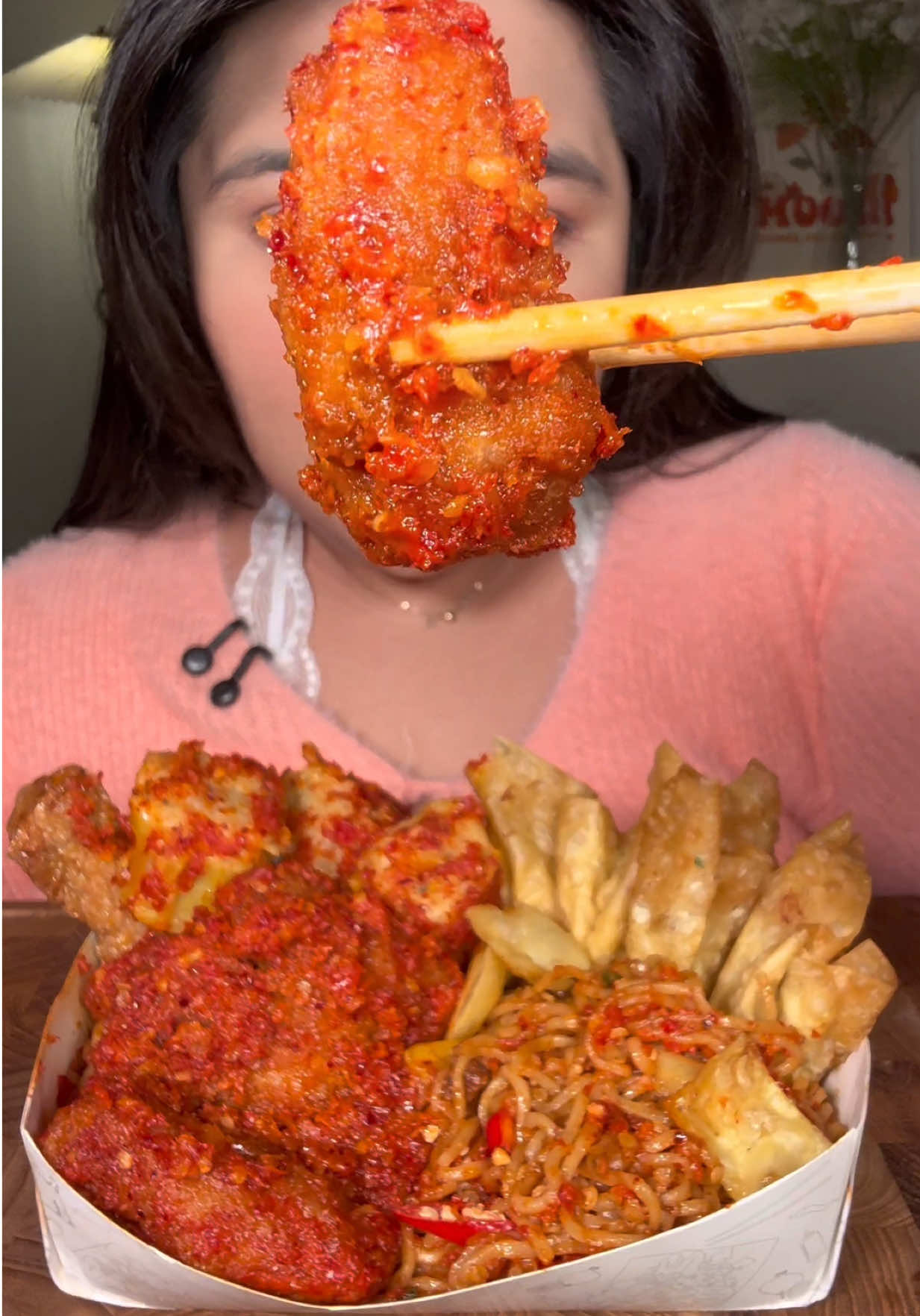 Gacoan pedas level 30 gak perlu khawatir lagi! @Xi Yaopin Zhi #fyp #mukbang #XiYaoPinZhi