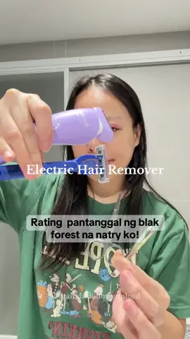 Once matry mo tong electric hair remover, di ka na babalik sa blade or gunting!  Pwede sa kili2, legs, bigote etc basta may hair.  #hairremover #electrichairremover #shaving 