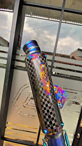 Yamaho titanium x karbon #excelloriginal #knalpottitanium 