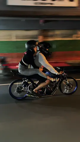 berangkat naik bebek, pulang naik tirex 😋😍