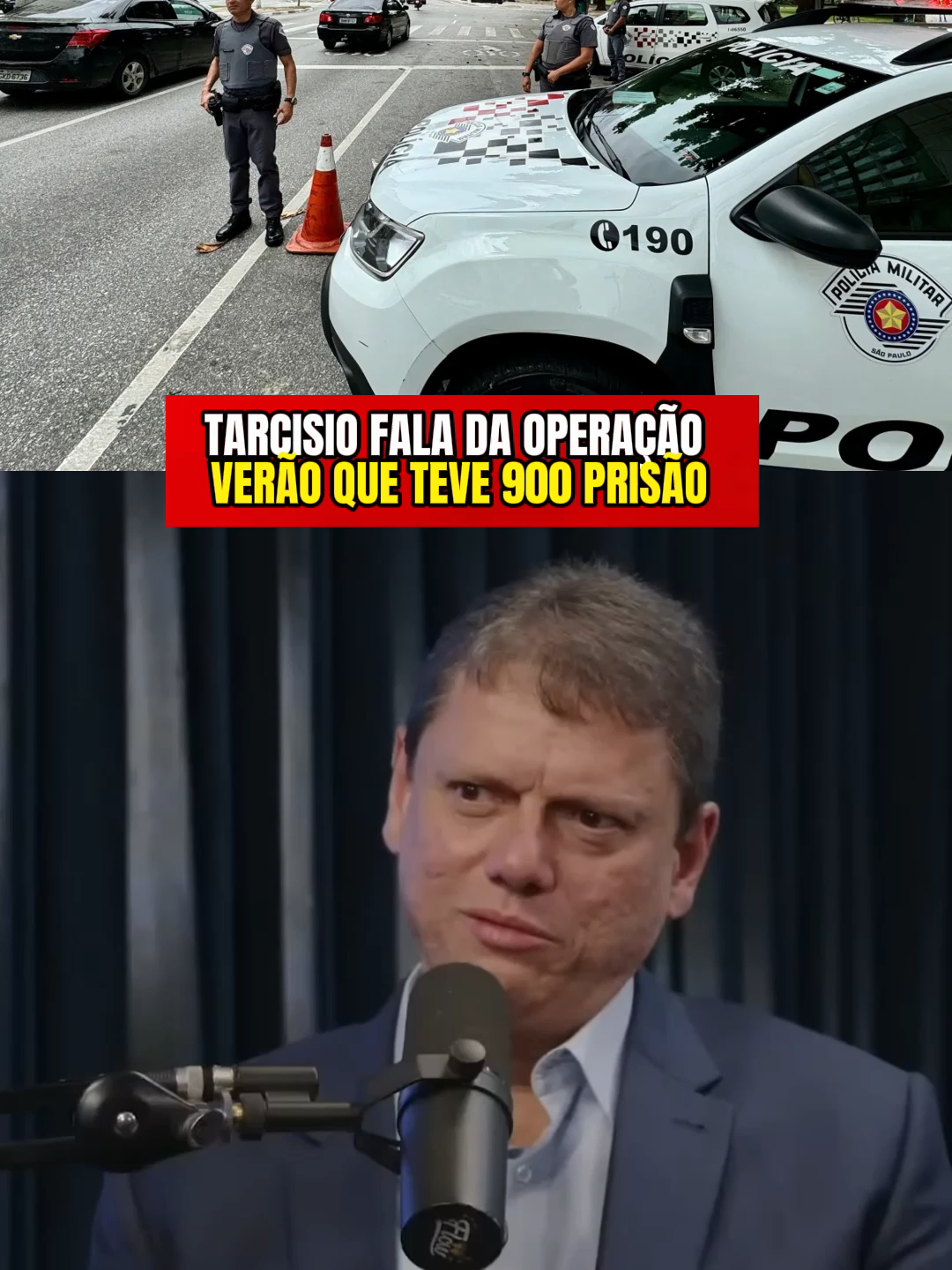 Tarcisio fala da operação verão que teve 900 prisão @tarcisiogdf #tarcisiodfsp #tarcisiodefreitas #tarcisiocortes