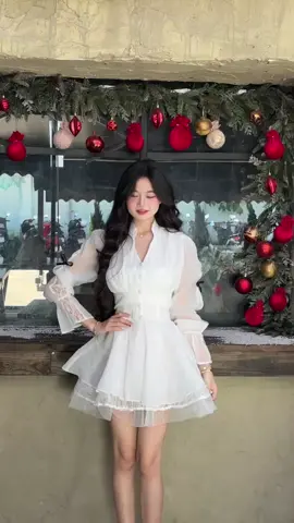 Màu trắng bạch nguyệt quang nè #ninihouse2021 #vayxinh #TikTokFashion #banhbeogirl 