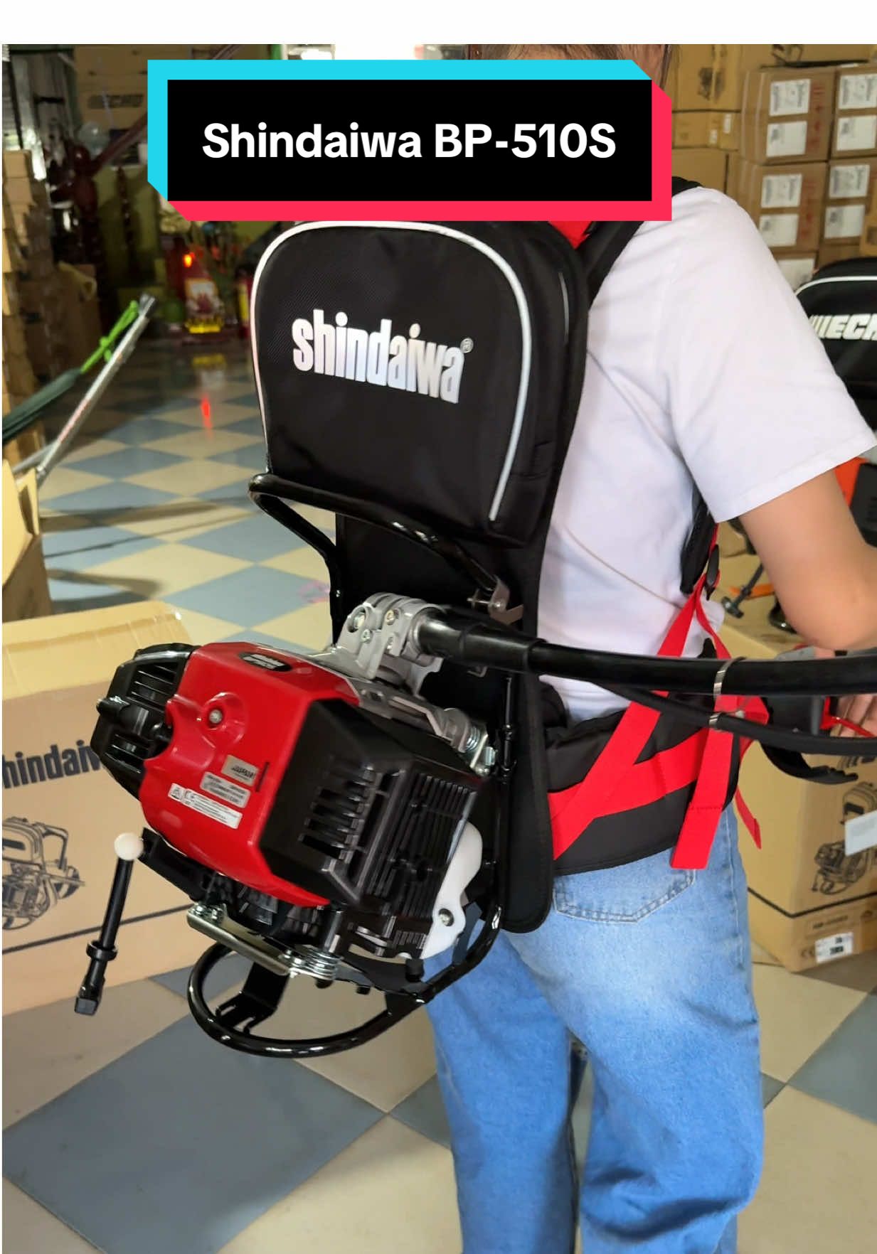 Balo Shindaiwa BP-510S. #xuhuong #viral 