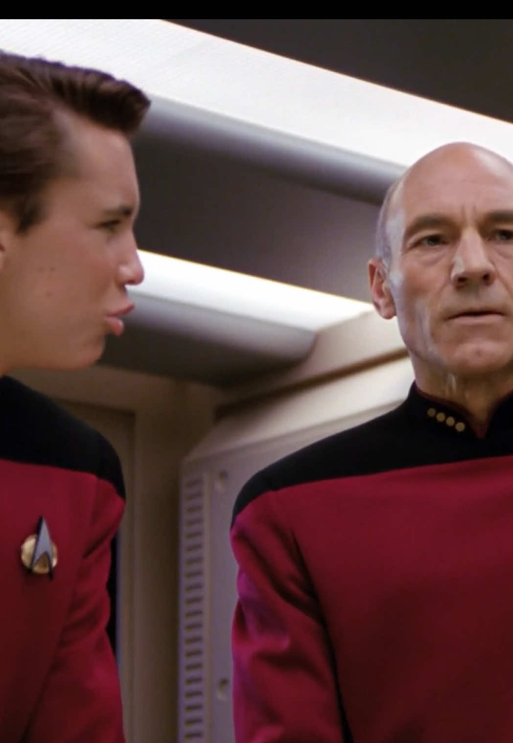 Ahh yes that classic episode where an unscheduled maintenance update glitched the computer into being Australian #startrek #parody #startrekthenextgeneration #australian 