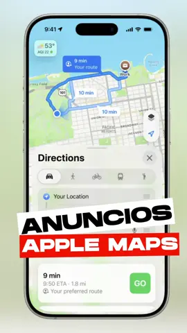 🚨 Si tienes un iPhone, cuidado con esto: Apple planea mostrar anuncios en Apple Maps. Y lo peor es que podría ser solo el principio… 😳