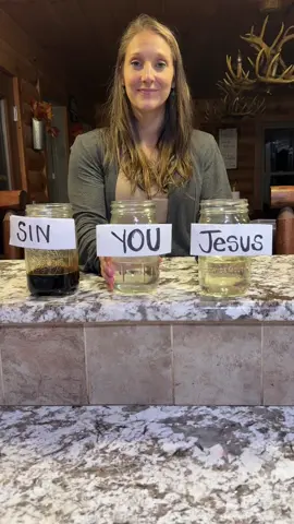 💧✨A Simple Gospel Experiment✨💧 What you’re watching in this video is a picture of what Jesus truly did for us — something we could never do for ourselves. Jesus lived a sinless life — completely pure, spotless, and holy. He took on the weight of every sin that we’ve ever committed — past, present, and future — and bore it on the cross. But death couldn’t hold Him. The grave couldn’t keep Him. Three days later, He rose again in victory — proving that sin and death were defeated once and for all. 🙌 That same resurrection power lives in us today. When we receive Him, He doesn’t just cover our sin — He makes us new. And no matter how many times we stumble, His grace keeps cleansing us, because His sacrifice was once and for all. He is the only one who can take what’s dark, stained, and broken — and make it clean, clear, and whole again. 🕊️ If you’re thankful for the power of the cross and the resurrection, drop a ✝️ below. If you’ve never experienced this freedom, send me a message — I’d love to pray with you. JesusSaves #HeIsRisen #ResurrectionPower #WashedClean #GraceUponGrace #SinlessSavior #FaithInAction #TheGospel #JoyfullyPresent #ChristianMom #FaithReel #JesusIsLord #FreedomInChrist #VictoryInJesus #CrossAndResurrection