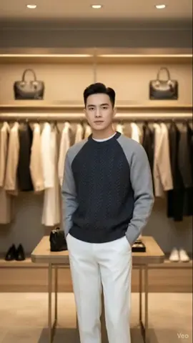 Áo Len Nam Cổ Tròn Dài Tay #aolen #aolennam #shopgenz01 #ilovetiktok #tiktokshop 