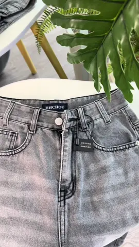 Quần jeans suông màu xám khói về thêm size nấm lùn#quanjean #phoidoxinh #jeanssuong #hhchou #xuhuong 