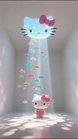 Hình nền hello kitty 3d