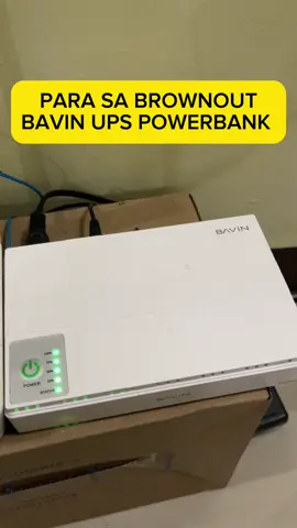 BAVIN UPS POWERBANK  #affiliate #affiliatemarketing #affiliatetiktok #ups #wifi 