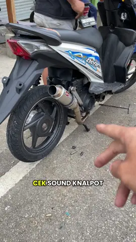 Cek sound cld c3 di motor standar #knalpotcld #cldracing #cldc3  #cldc3racing 