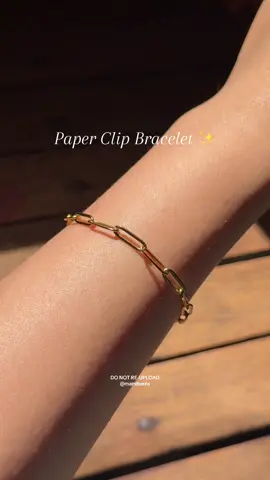Daily bracelet for women ✨ #paperclipbracelet #braceletforwomen #asterismbracelets #bracelet #fyp 