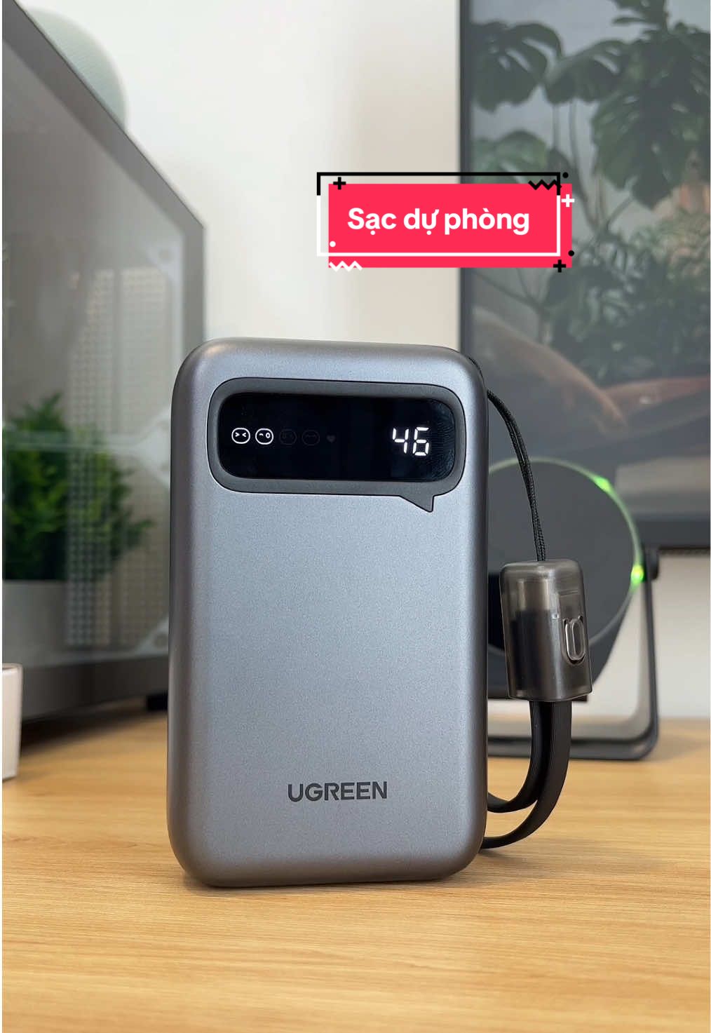 Pin sạc dự phòng Ugreen, thông minh anh chị em tham khảo nhá | Sạc dự phòng UGREEN #sacduphong #sacduphong20000mah #review #hangoriviuu #tiktokshop1111 