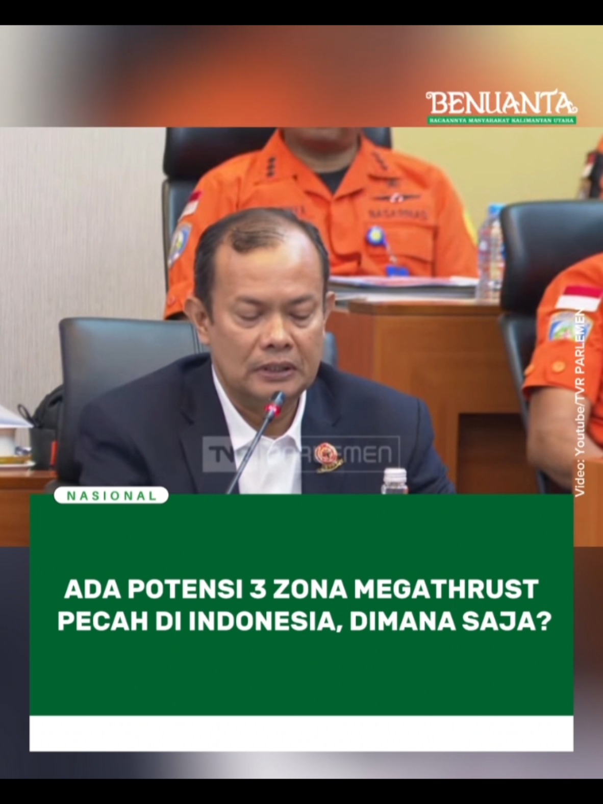 Kepala Badan Meteorologi, Klimatologi, dan Geofisika (BMKG) Teuku Faisal Fathani mengatakan ada potensi ancaman serius dari megathrust yang mengelilingi Indonesia. Ia menyebut ada tiga zona megathrust di Tanah Air yang berpotensi memicu bencana besar. 