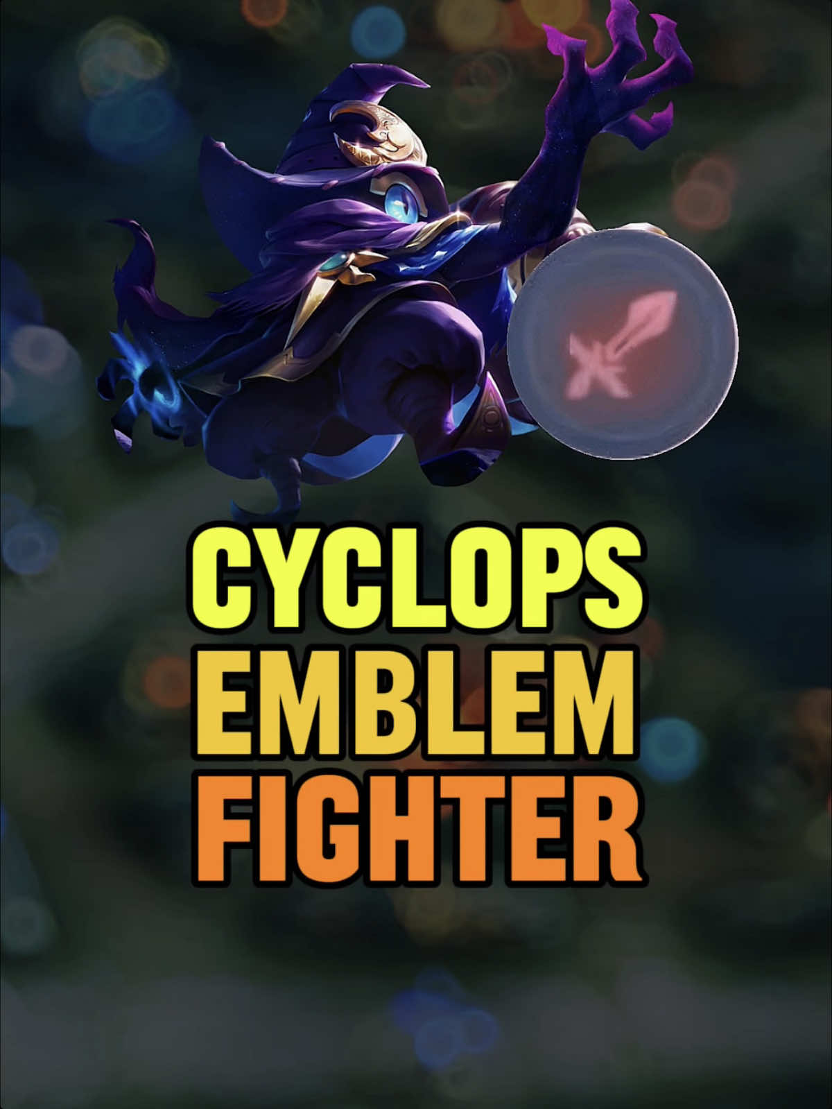 cyclops emblem fighter #mobilelegends #mlbb #MLBBXSpongeBob #mlbbfriendfest #mahruzmlbb 