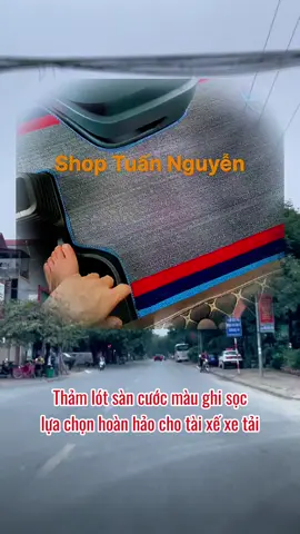 Thảm lót sàn cước màu ghi sọc – lựa chọn hoàn hảo cho tài xế xe tải#thamlotsanoto #thamlotsan #phukienoto #phukienxehoi #capcut 