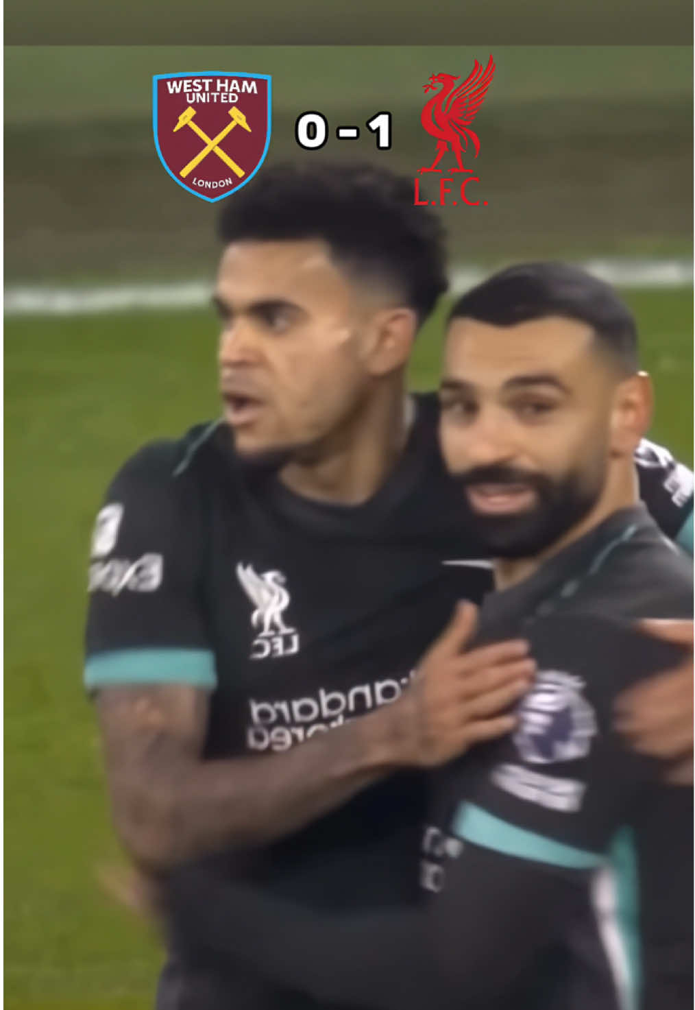 West Ham - Liverpool 2024 Premier League 2024/2025 #PremierLeague #liverpoolfc #salah #diaz #jota 
