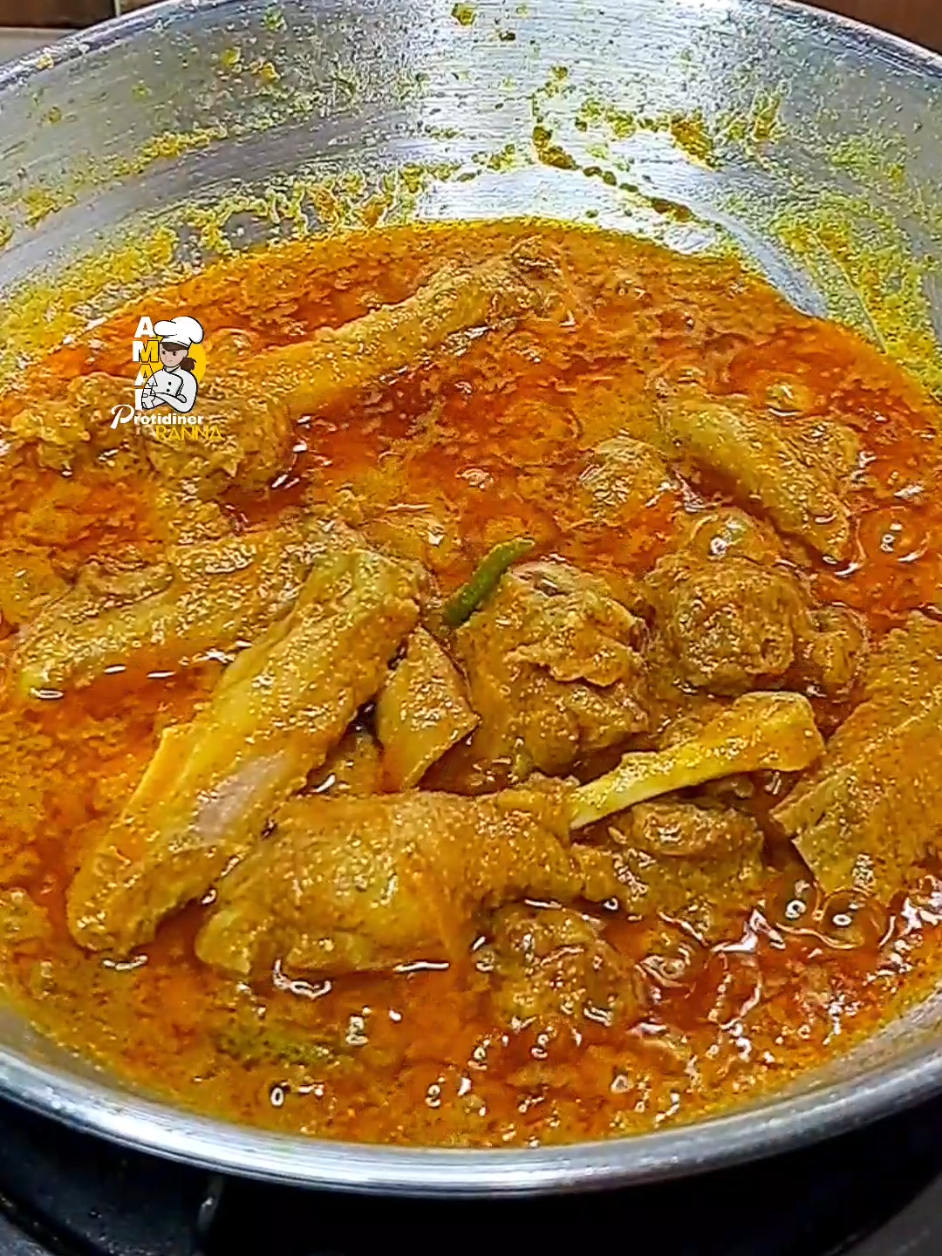হাঁসের মাংস ভুনা 👌  #Tiktokviral #tiktocooking #tiktokfood #fyppppppppppppppppppppppp #হাসের_মাংস_রেসিপি 