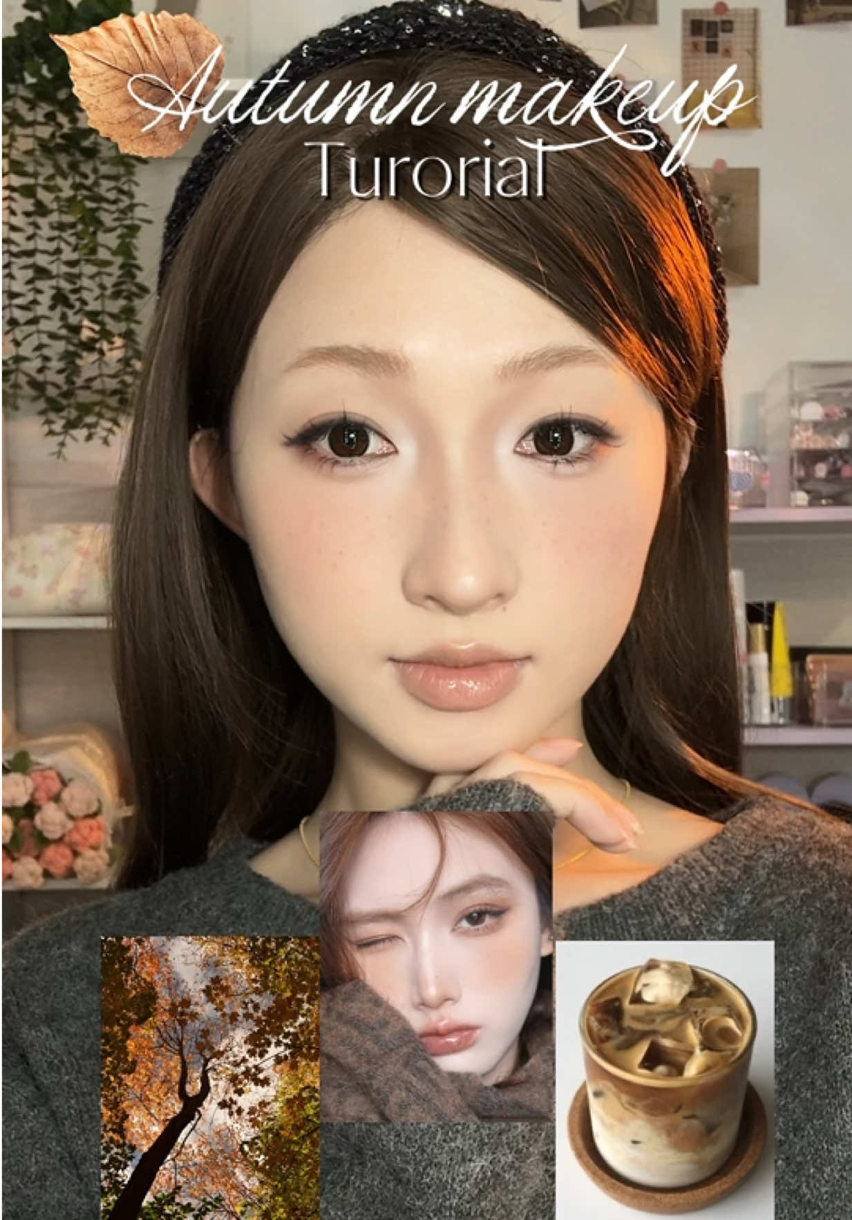 Autumn makeup 🍂#REDCHAMBER #Autumn #mahong #makeup #fyp 