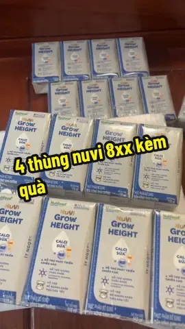 Combo 4 có quà cho dòng nuvi grow. #growplusnutifood #nuvigrow #nutifoodgrowplus #thaonhioi 