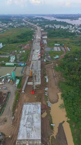 Vành Đai 3 TP Hồ Chí Minh - Đoạn từ Vinhomes đến nút giao thông Tân Vạn #2025 #hànhtrìnhmới #mini5pro 