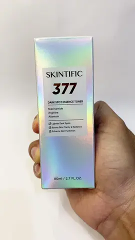 Ahhh mantep banget #skintific #377 #darkspots #toner 