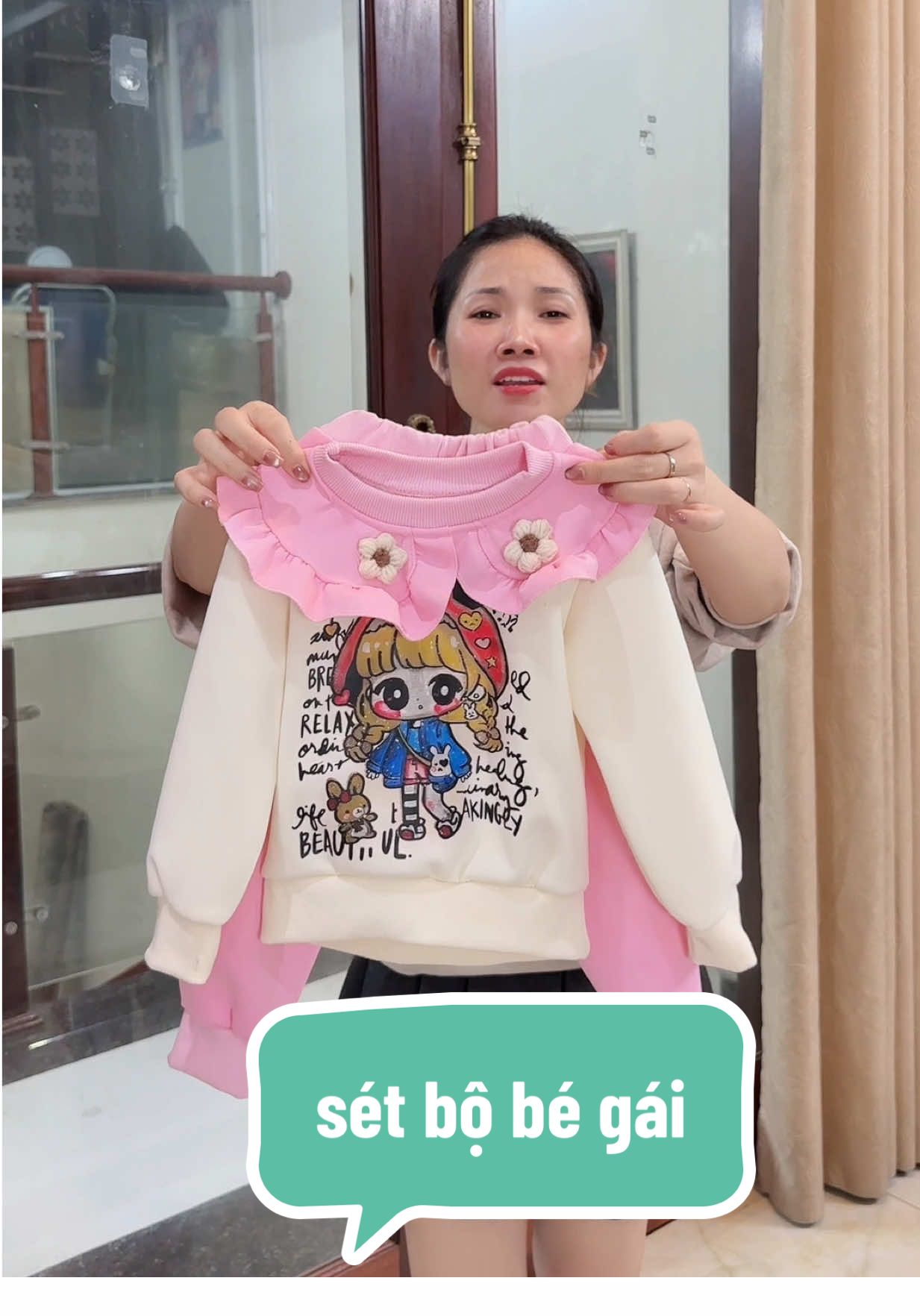 sét bộ đủ tiêu chí đẹp rẻ sịn là đây#me6conriviu #thoitrangthudongchobe #quanaothudongchobe #quanaobegai #setbegai 