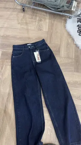 Quần jeen nữ lưng cao ống suông rộng nối túi #ncb08  #thequao  #quạneenongsuong  #quánhorlungcao  #quanjeen 