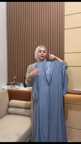 MAYZA DRESS RAYON TANGAN KERUT #dress #dressrayon #dressterbaru #dresslebaran #fyp 