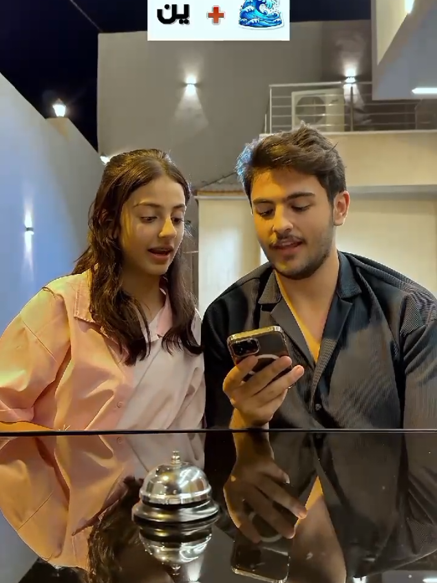 أحلى تحدي سويناه انا ورأفت 😂😂😂😂 #زينه_وسيم #explore #reels #creatorsearchinsights 