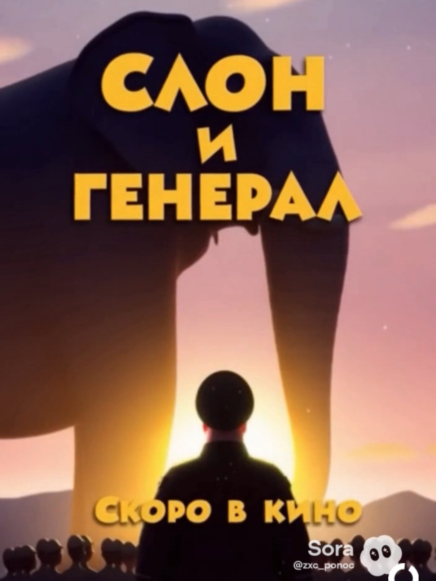 В военную часть приезжает генерал с проверкой. Ходит, проверяет — технику осмотрел, бараки тоже, вроде бы всё в порядке. И вот, выстроились на плацу перед ним все солдаты и он их спрашивает: — Ребят, а как у вас тут с женщинами? — На такой случай у нас есть слон, — отвечают ему. — Слон? Интересно вы выкрутились из ситуации! А ну-ка покажите! Его приводят в ангар, в котором стоит огромный слон и к нему сзади приставлена лестница. Генерал просто в восторге. Он говорит: — Не против, если я опробую? — Конечно же нет! Пожалуйста! Генерал взбирается на лестницу, снимает штаны, оприходывает слона сзади и довольный спускается обратно со словами: — Ух, ребятки, ну вы даёте! А ему говорят: — Это вы даёте, товарищ генерал! Этот слон у нас для того, чтобы на нём в деревню к девкам ездить! #fyp #рекоминдации #мем #реки #ai #sora #мемы #fypシ #анекдот