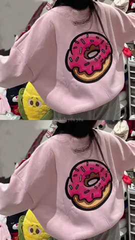 Áo sweater nỉ bông siu dễ thương😻😻#outfitideas #aosweaternu #aonibong #fyp 