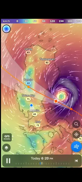 Movement of Super typhoon Uwan! #staysafe #supertypoon #uwan #bagyonguwan 