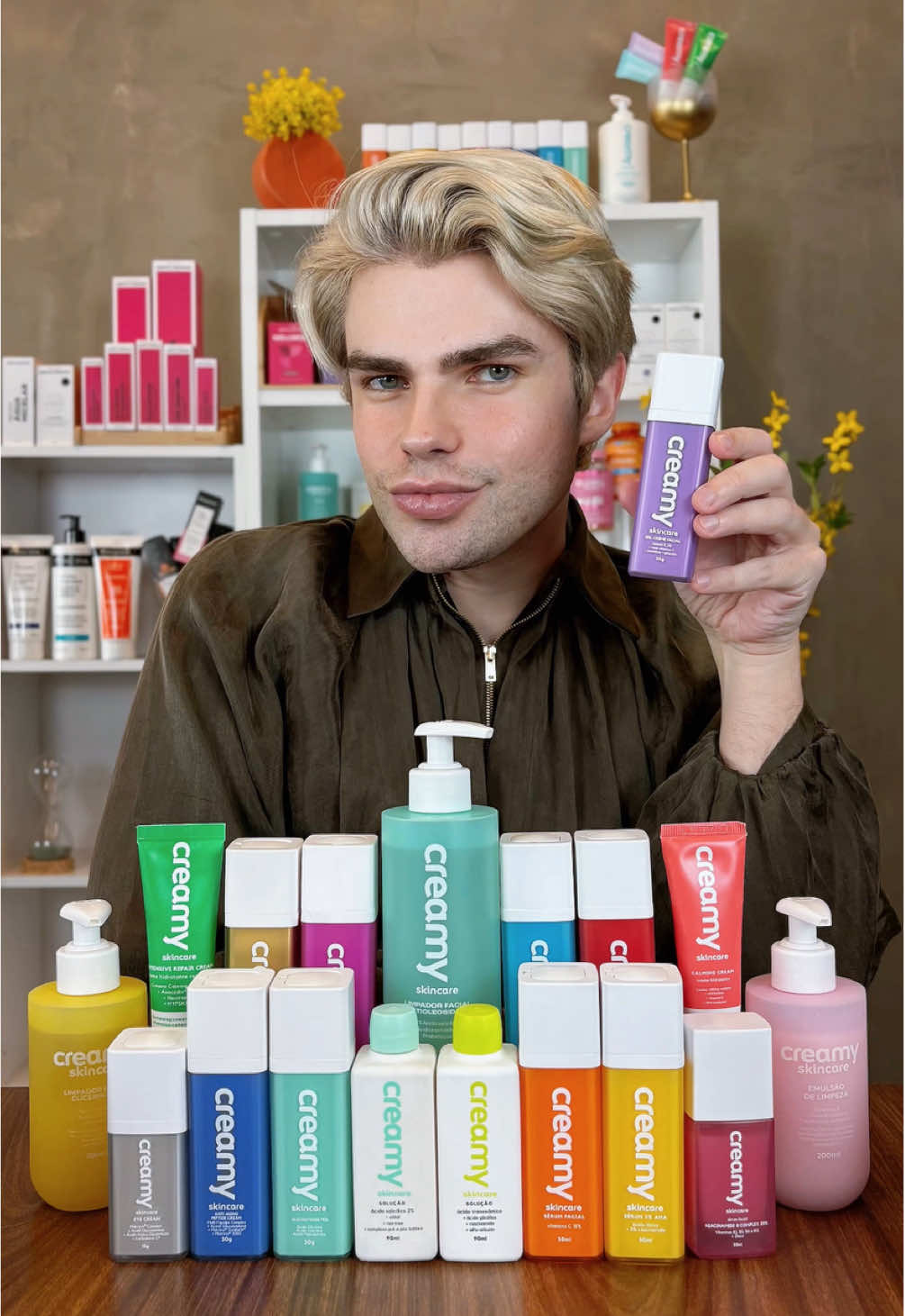 Os produtos da @Creamy Skincare estão com ofertas incríveis na minha MEGALIVE de hoje! Entra e vem correndo aproveitar!  #tiktokshop #produtosdebeleza #cuidadoscomapele #creamyskincare 