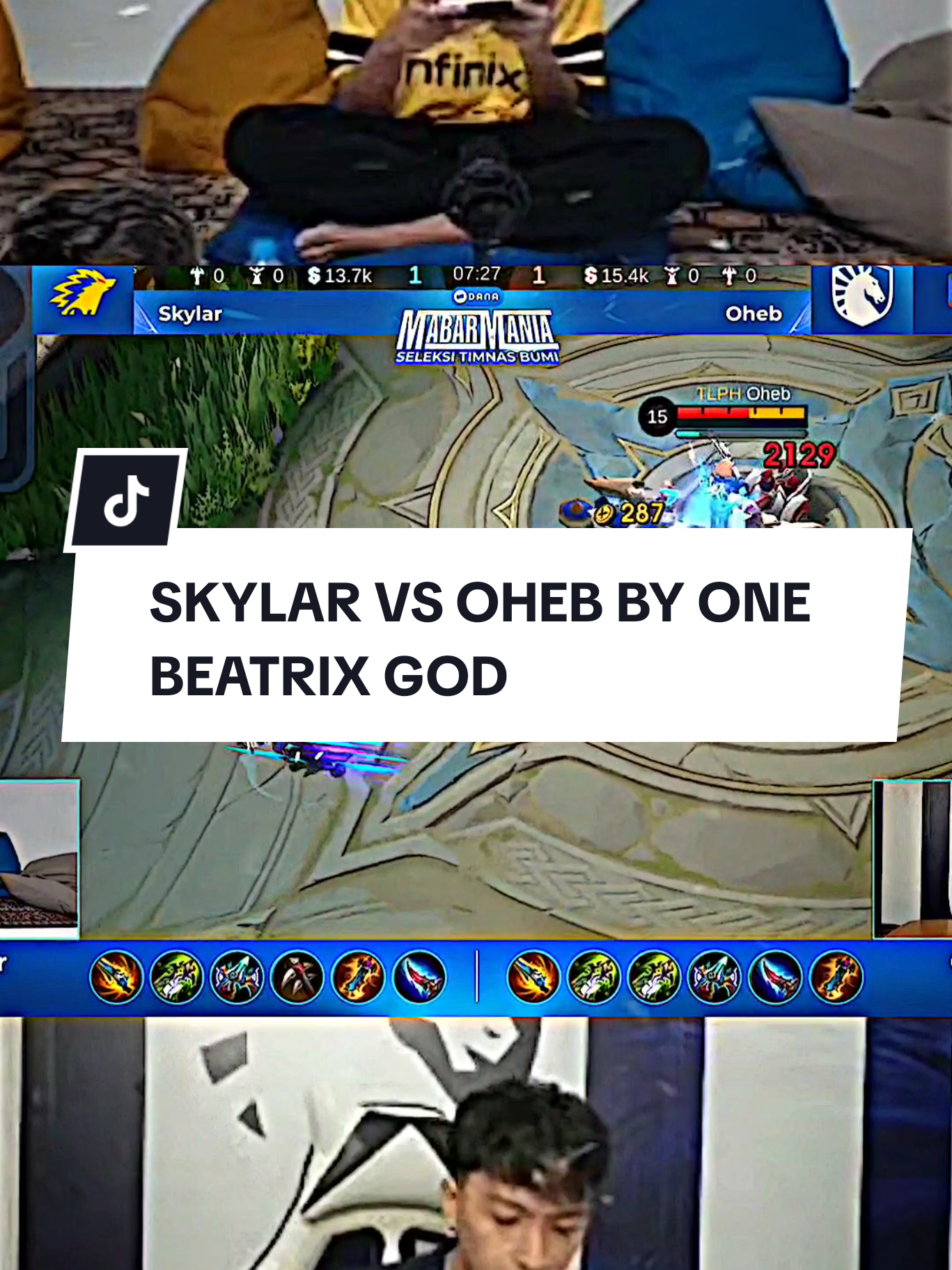 The King Sniper Indonesia (Skylar) Vs The King Sniper Philipina (Oheb) Who To Win 🥶☠️😱 #MLBB9TH #MLBB #onicskylar #tlphoheb #fyp 