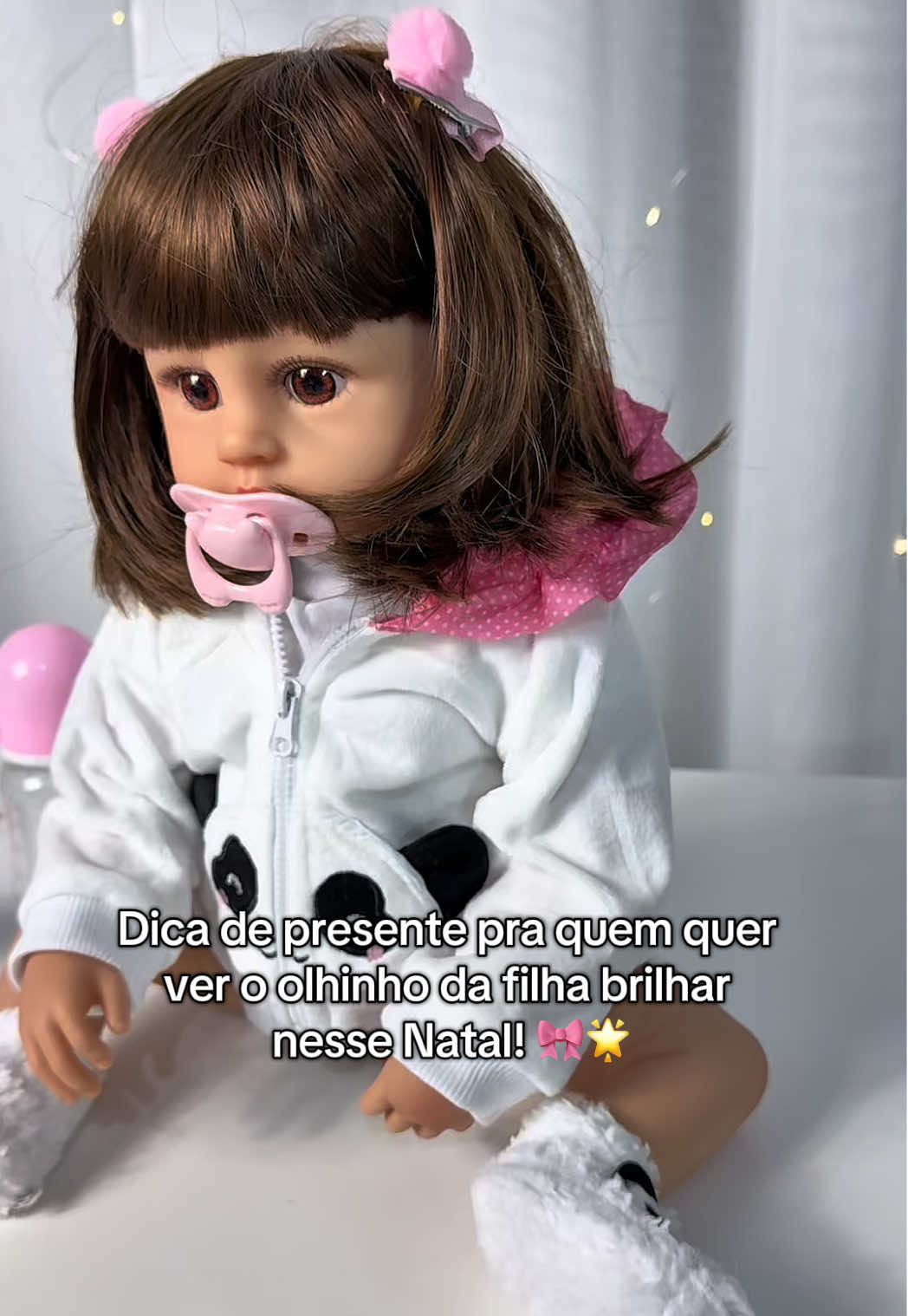 Dica de mãe: esse é o tipo de presente que marca a infância pra sempre. 🥹🎄 #boneca #dicademae #1111 #tiktokshop1111br #natal 