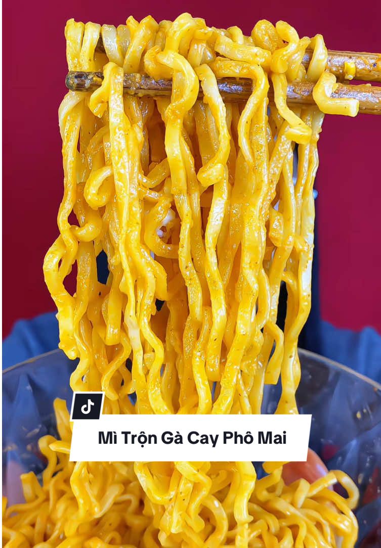 Từ nay được ăn mì trộn gà cay phô mai thả ga rồi #khoaitay2k #reviewanngon #mitrongacayphomai #mitrongacayphomaiabc #mitronabcvigacayphomai 