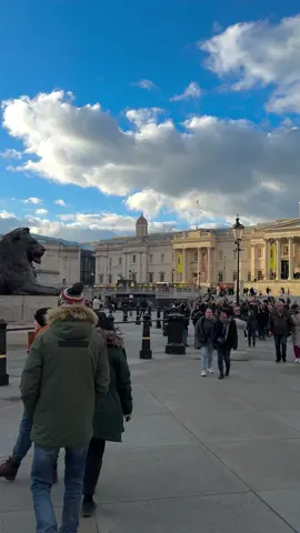 Trafalgar square London  #london #fyp #foryouu 