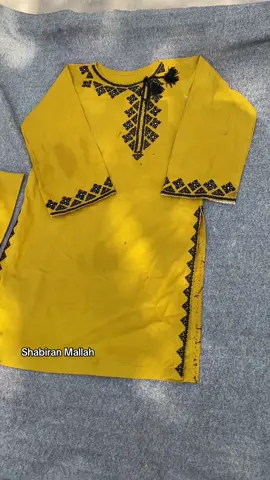 Hand made suit #shabiranmallah #embroidery #foryoupage #suit #fyp 