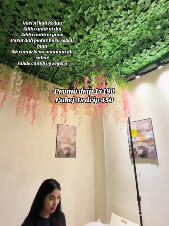 yang nak gebu gebas raya tahun depan jom kumpul sini..#kulitcerah #glowingskin #dripklselangor #bodybleachingkl